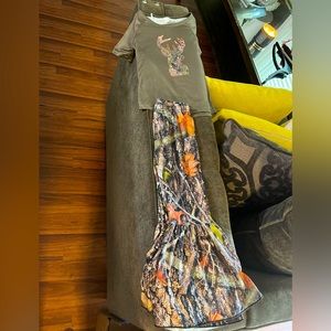 New Matching camouflage outfit